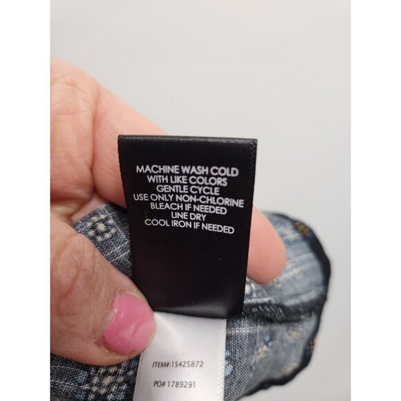 Torrid Womens Goddess Tank Top Sz 1X Black Floral Textured Stretch Halter Tunic - Picture 5 of 8